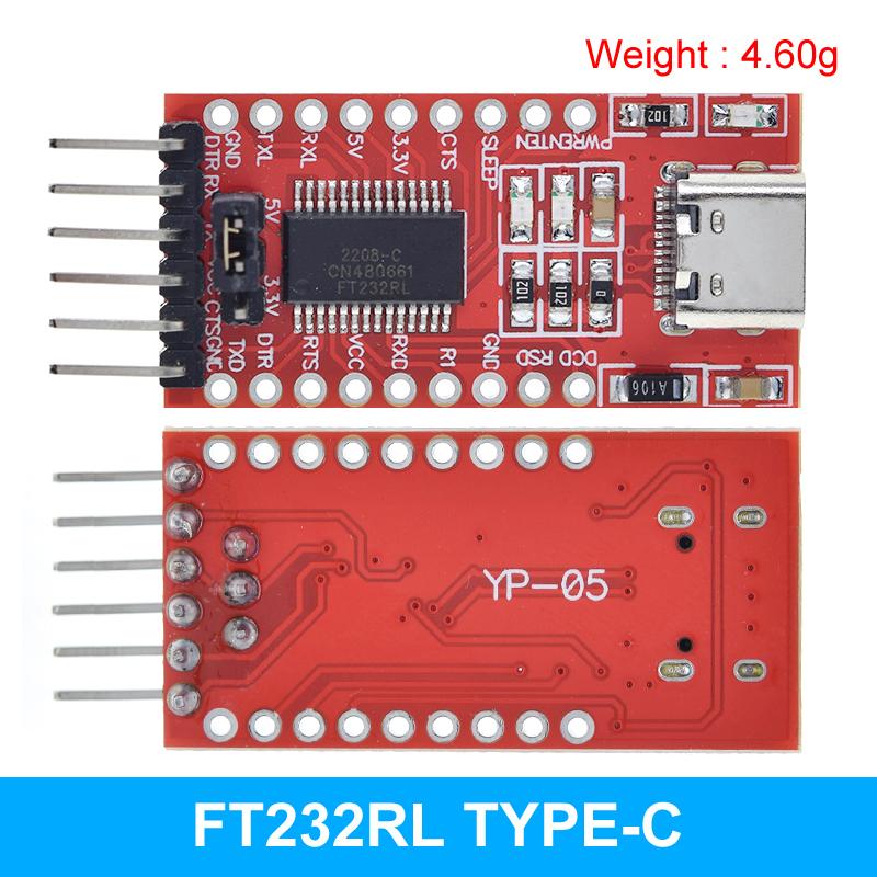 FT232BL FT232RL Basic Breakout Board FTDI FT232 USB TO TTL 5V 3.3V Debugger Download Cable To Serial Adapter Module For Arduino
