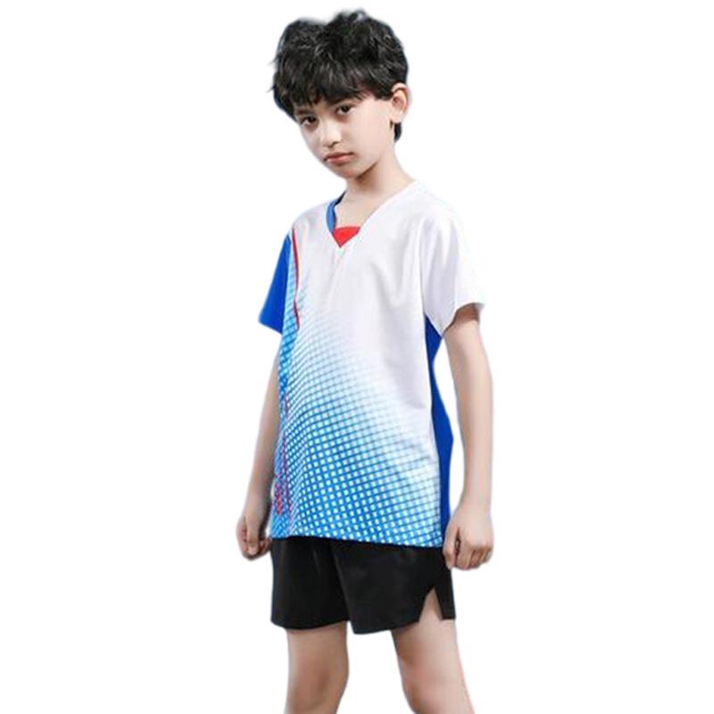 Quick-Dry Badminton & Table Tennis Uniforms for Men, Women & Kids