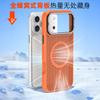Applicable to iPhone17ProMax heat dissipation magnetic suction mobile phone case Apple 16Pro lens holder 15 breathable cover