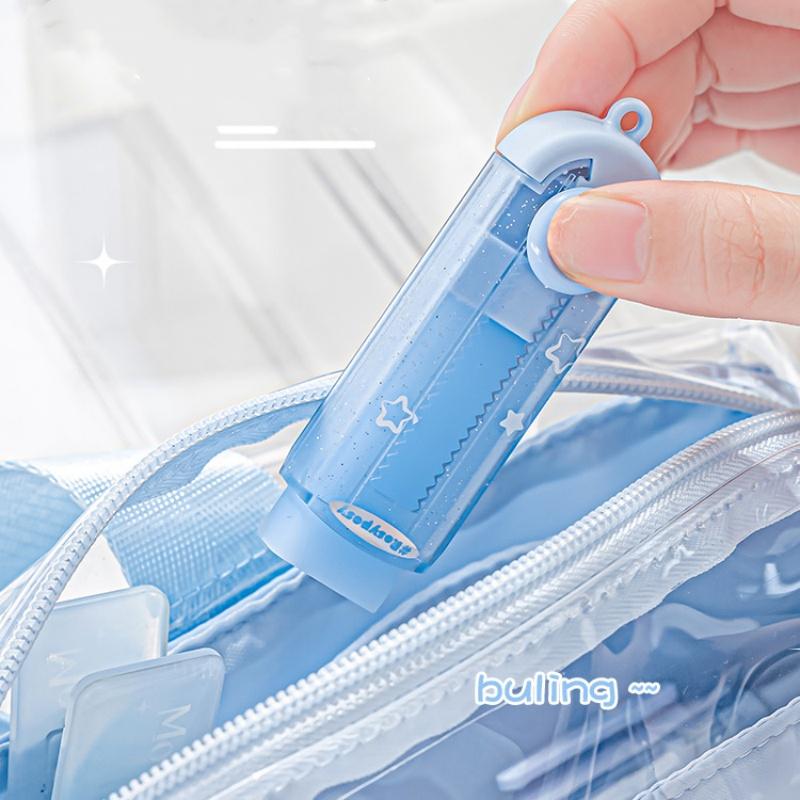 1 Stück Ins Niedlicher Radiergummi für Kinder Mädchen Süßer Chic Koreanischer Radiergummi mit Schleife und Stern im Ausziehstil zum Zeichnen von Schreibwaren