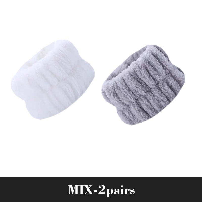 Wrist Washing Belt Soft Microfiber Towel Wristbands For Washing Face Water Absorption Prevent Wetness Wrist Washband