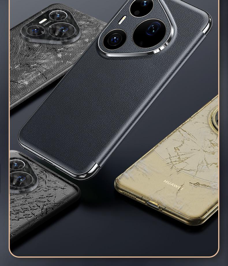 Husă Inteligentă Flip din Piele Magnetică pentru Huawei Pura 90 Pro: Acoperire Completă, Protecție Anti-Cădere pentru Pura 90 Max