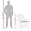 Garden Chairs 2 pcs Foldable 61x67x90 cm Solid Teak Wood