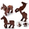 Military Weapon Motorcycle Colorful Toys For Children Accessories WW2 Motor Transportation Facility Militaries Compatible Blocks