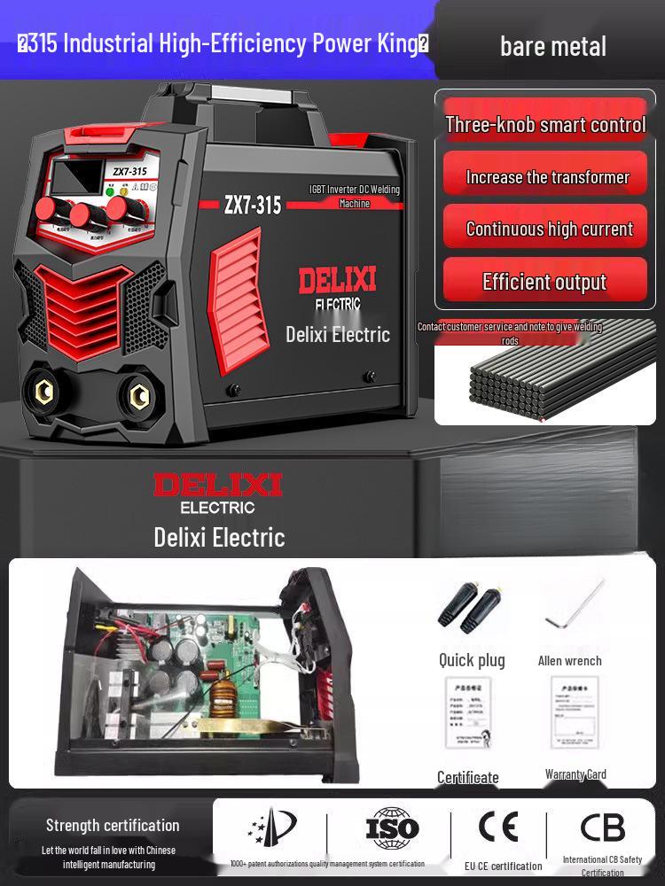 DELIXI Dual Voltage Industrial & Household All-Copper Welding Machine