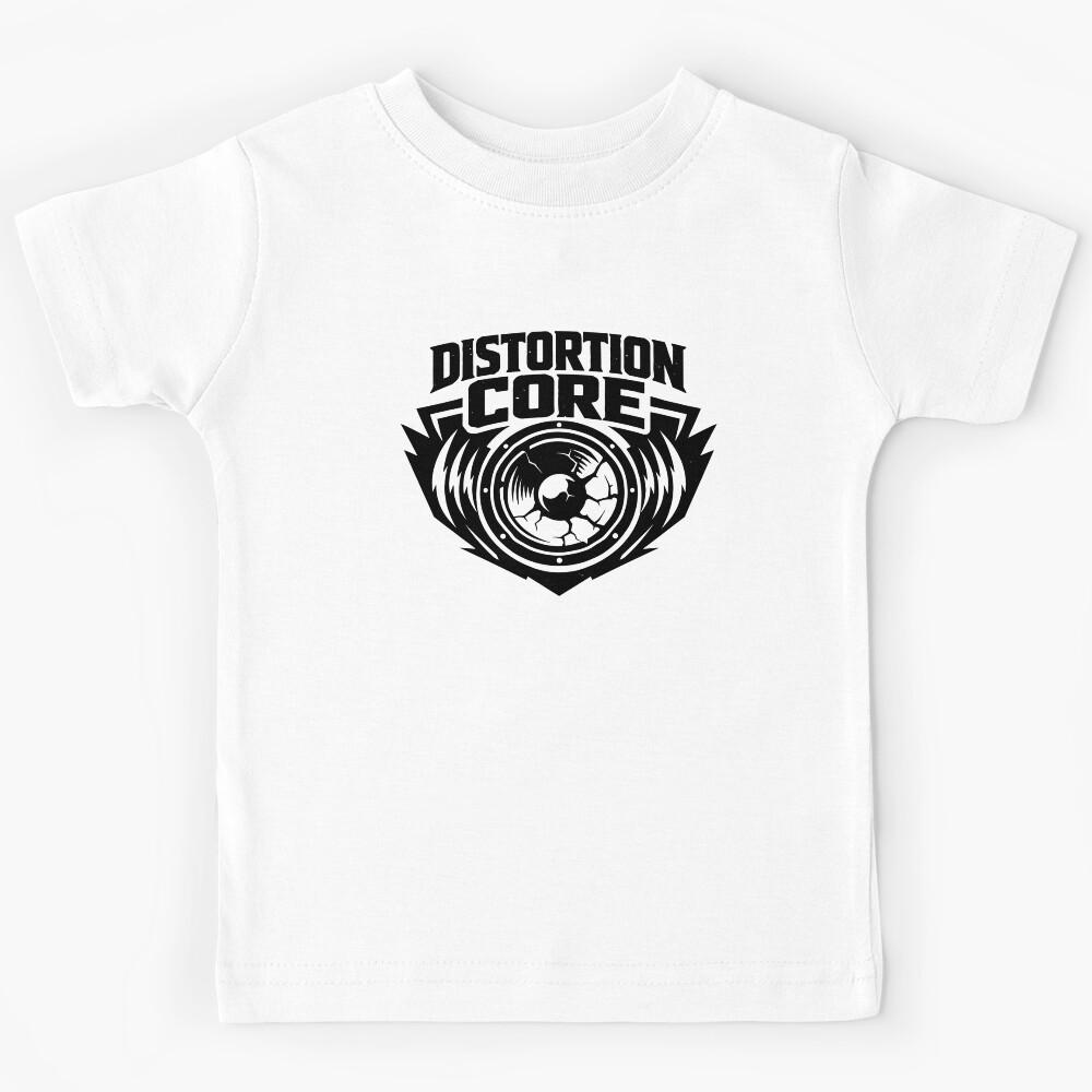 Distortion Core Speaker Skull Emblem Kids T-Shirt 150