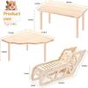 Wooden Hamster Cage Hideout Two Tier Platform House Compact Pet Habitat For Small Hamsters Home Display For Kids Birthday Gift