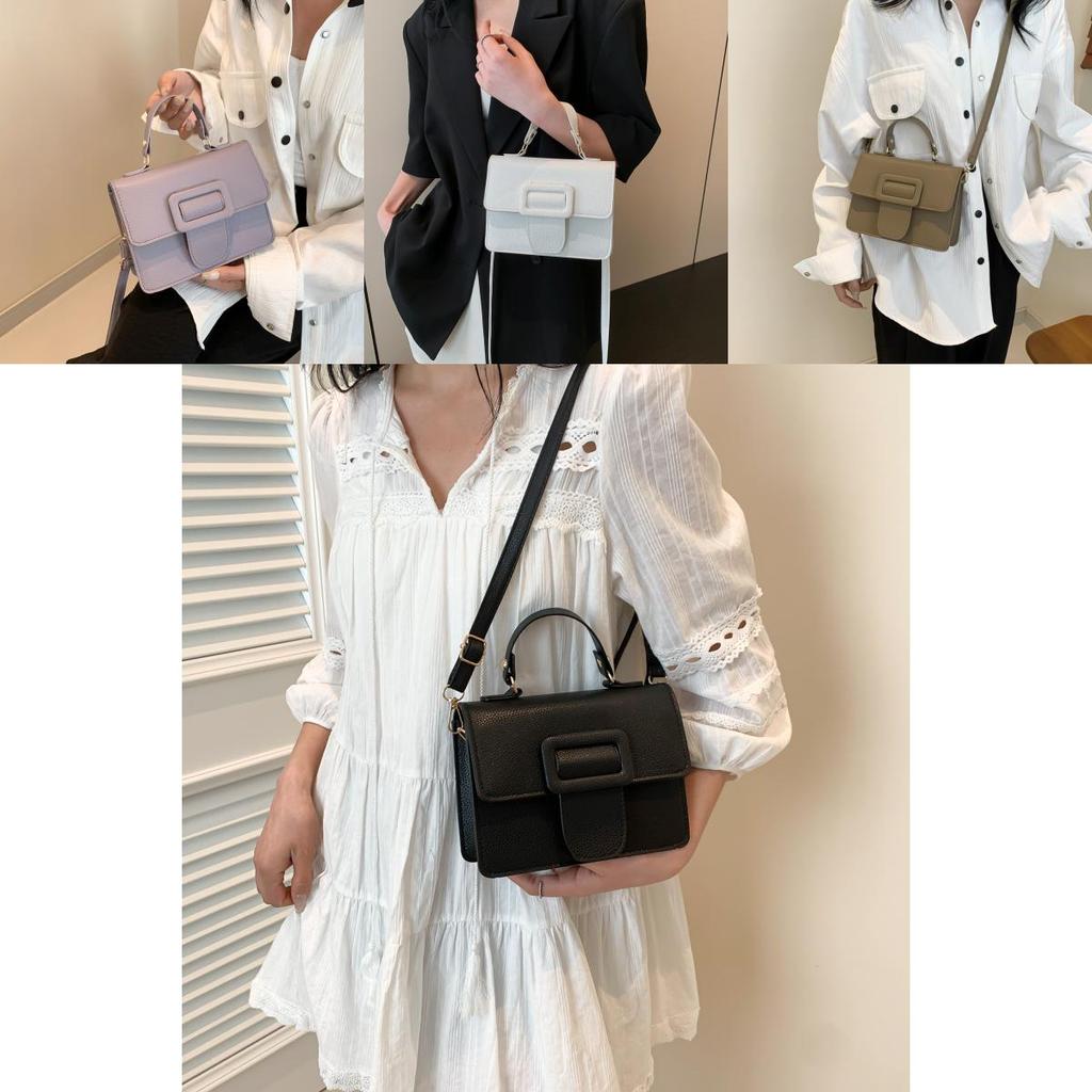 Chic And Trendy Women's Handbag Minimalist Street Style Pu Small Crossbody Bag Spring Collection