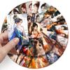 50 Ancient Style Girl Cartoon Stickers: Creative Decor for Bottles, Luggage, and Phones