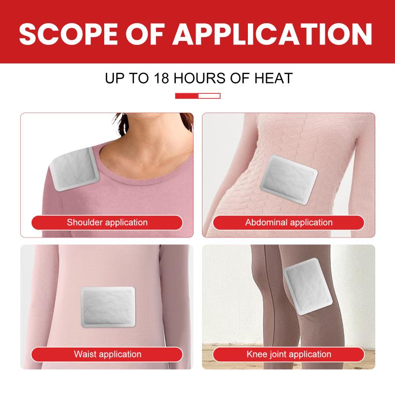 Self Heating Hand Warmers 20Pcs Heat Portable Pads for Outdoor Activities Winter Sports Travel