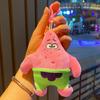 12-14Cm Spongebobs Cute Cartoon Plush Doll Patrick Star Anime Peripheral Keychain Pendant Toy Children Birthday Gift
