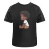 Cute Sitting Boy Cotton T Shirt Ta051481