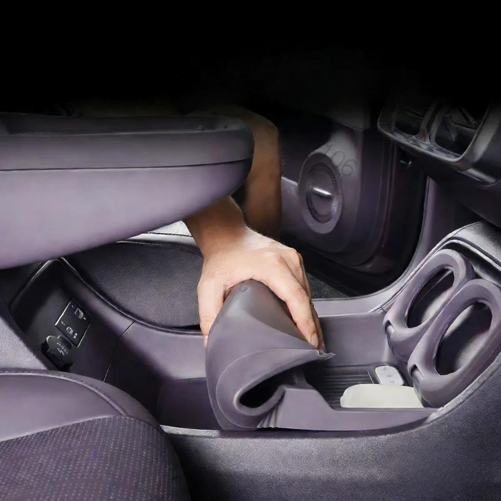 Pro Leapmotor B10 2025 2026 Úložný box středové konzole Auto Střední spodní vrstva Zásobník TPE Organizér Příslušenství Uklízení