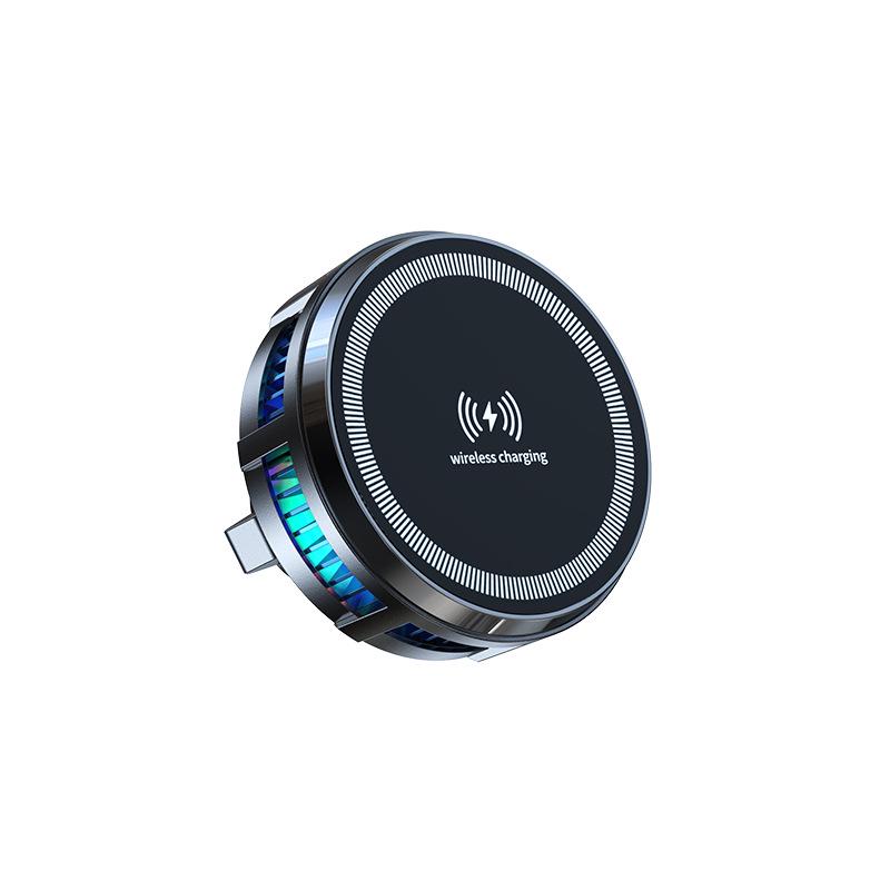 מקרר טעינה אלחוטית MagSafe עם מוליך למחצה מגנטי וראש כדור אוניברסלי 17 מ"מ