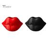 Creative Gift for Beauty Lovers Lip Shaped Storage Box, Decorative 3D Printed PLA Sculpture, Modern Home Office Ornaments Art Ornament Makeup Brushes
