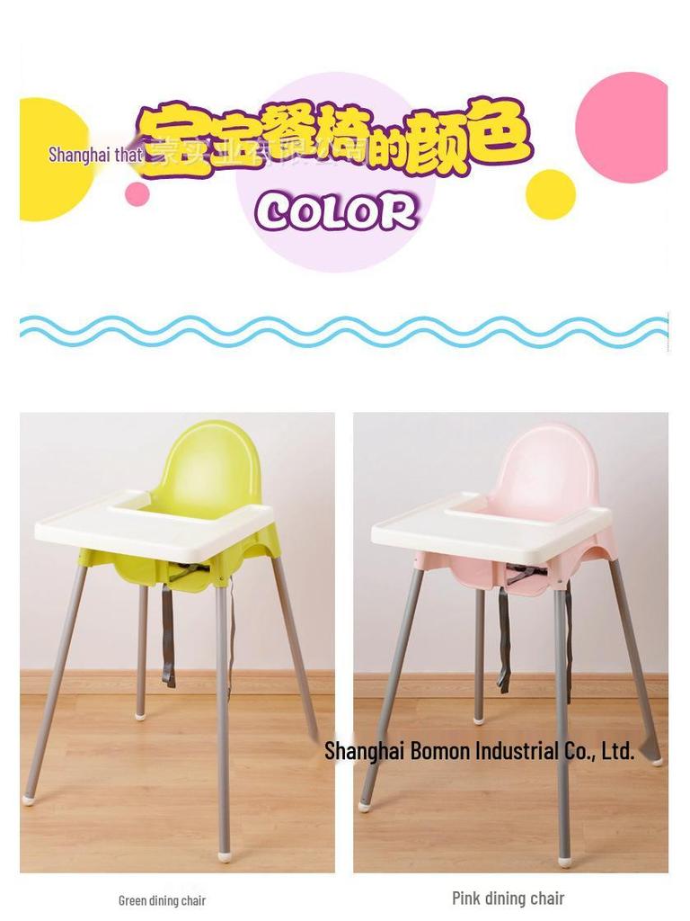 Andylo Kids' High Chair with Meal Tray for Dining and Restaurants