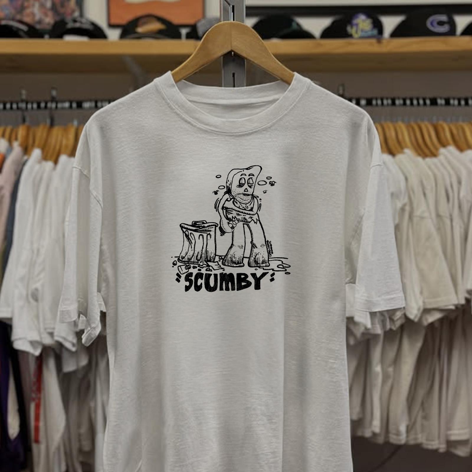 80s Scumby Promo T-Shirt White XXL S