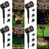 Vibrant Starry Sky Laserlight Christmas Projector Ideal For Outdoor Decorations
