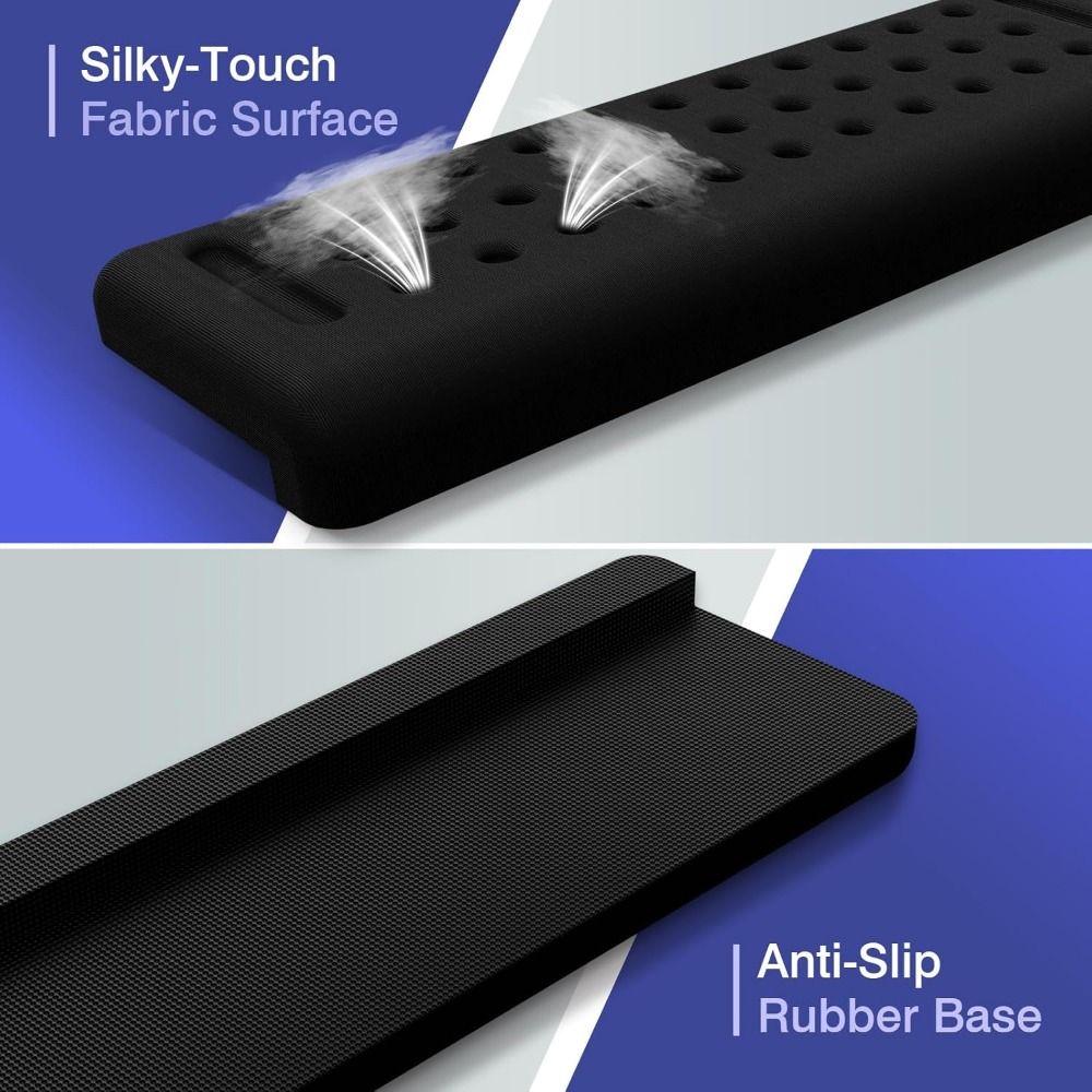 Soft Cushion Elbow Support Padding Black Keyboard Hand Rest Non-slip Arm Cushions Relax Wrist