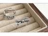 Yinruitai S925 Sterling Silver Bow Knot Ring - Autumn/Winter Retro Korean Women's Fashion.