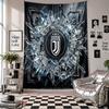 Juventus FC Wall Tapestry Home Decor Wall Hanging Cloth for Bedroom Living Room Background