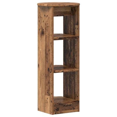 Side Cabinet Reclaimed Wood Look 40 X 40 X 100 Cm Engineered Wood