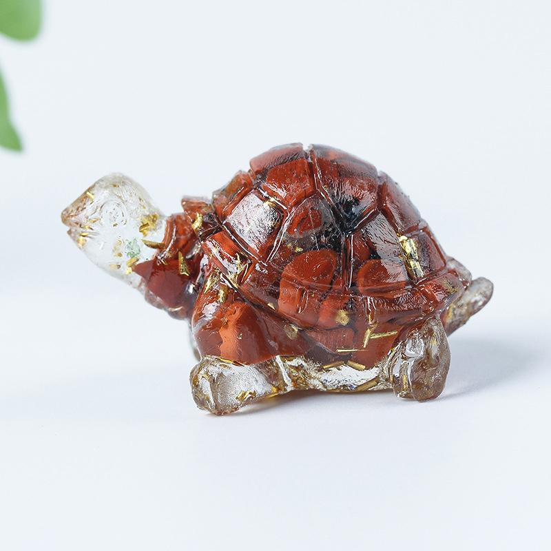 1PC Simulated Turtles Table Ornaments Mini Party Decorations Collectible Figurines Craft Colorful Home Multiple Options Available