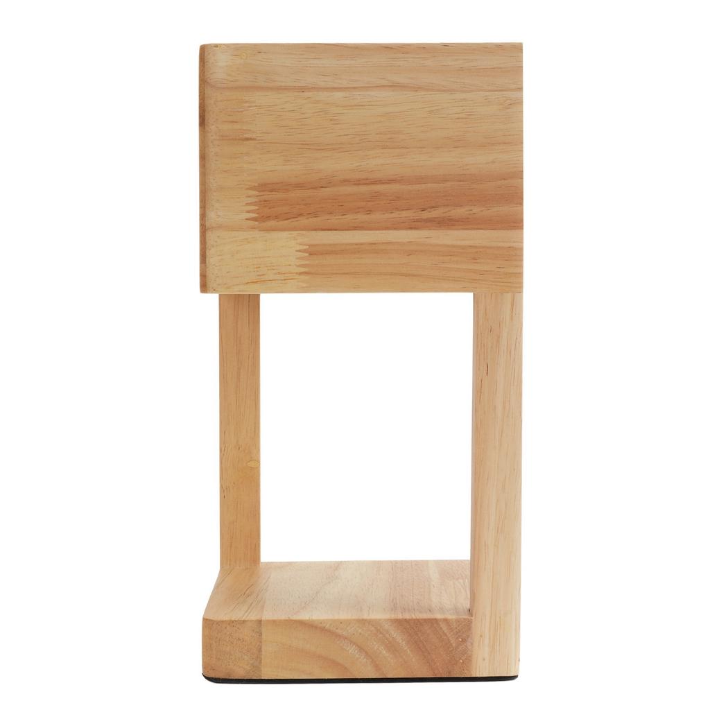 Lampe Chauffe-Bougie Parfumée Fonte de Cire Parfumée Dimmable Lanterne Chauffe-Bougie en Bois pour Chambre