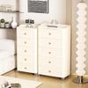 Kids' Snack Organizer: Plastic Drawer Storage Cabinet for Living Room