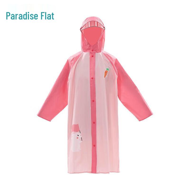 

Paradise N007YT Kids Reflective Raincoat with Backpack Cover