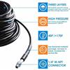 5800PSI High Pressure Cleaning Machine Sewage Pipe Pressure Washer Sewer Unclogging Hose Jetter Nozzle Kit