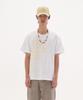 Haipaisaundeulepeoleonseu Lettering Logo T-Shirt, White
