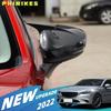 For Mazda 6 Atenza 2018-2026 3 Axela 2014-2018 Car Rearview Side Mirror Cover Wing Cap Exterior Door Case Trim Carbon Fiber Look