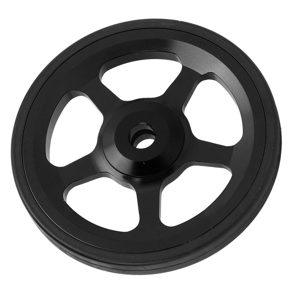 Folding Bike Easy Wheel Smoother Operating Easy Moving Secure Fixation Aluminum Alloy Easywheel Black