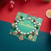 Charming Style Christmas Tree Bracelet Exquisite Snowflake Pendant Bangles  Daily Wear