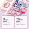 Cartoon 3D Wiggle Stickers, Made Of PVC, Featuring Various Cute Shapes And Soft, Fresh Color Schemes For Journal Decoration.