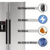 2Pcs Oil-proof Refrigerator Handle Cover Plush Appliance Handle Covers  Home Decors