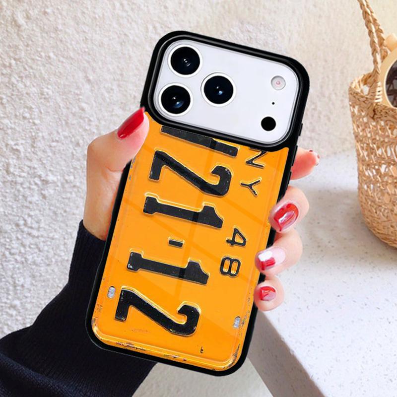 USA LICENSE NUMBER PLATES Phone Case For iPhone 17 Air 16 15 14 13 12 11 Pro Max Plus
