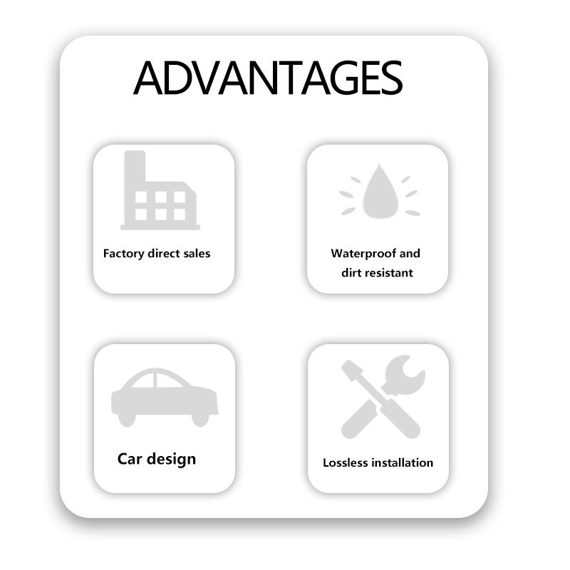 NewFor Tesla ModelY Juniper2025 Front Rear Trunk Mats Cargo Liner Waterproof Anti-slip TPE Pads All Weather Interior Accessories