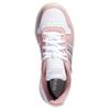 Adidas Neo Hoops 2.0 Comfortable Low Top Skateboard Shoes Women's Pink White Silver (Unisex) Skateboard Shoes FW5855