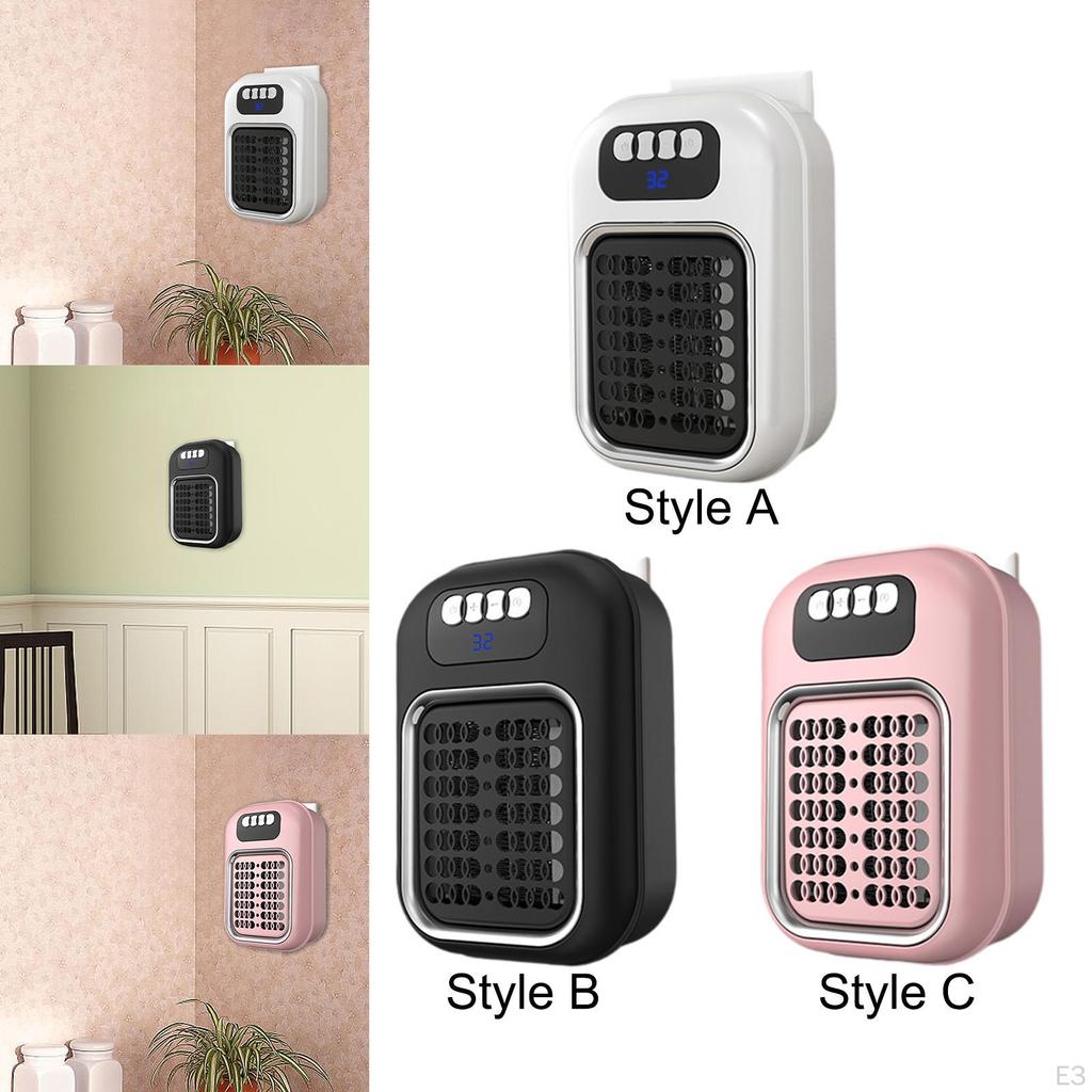 Compact Wall Outlet Heater for Quick Heating In RV