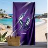 Melbourne Storm Print Beach Towel Soft Portable Quick?dry Towel For Pool Summer Vacation Outdoor Sport