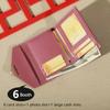 Solid Color Women's Wallet Pu Leather Student Purse Simple Lady Wallet  Card Holder