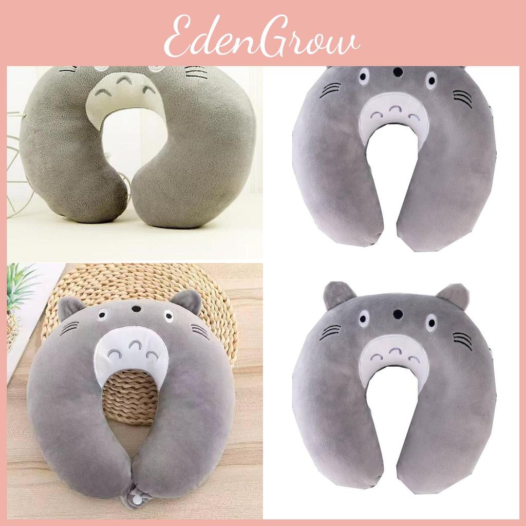 Cartoon Totoro U Shape Pillow For Office Rest Napping With Polyester Fiber Fill