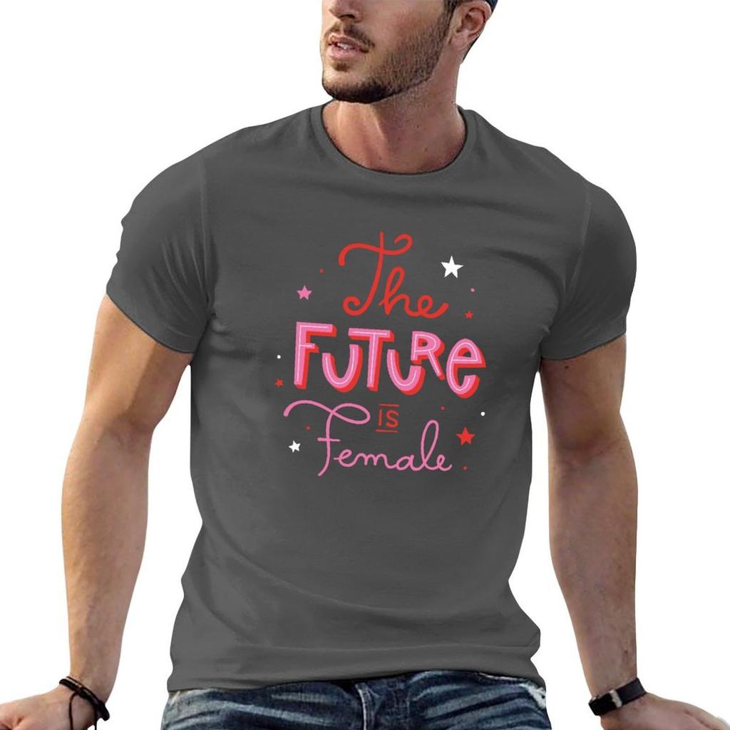 The Future Is Female TShirt Man T Shirt Luxury G Man T Shirts for Men TShirt