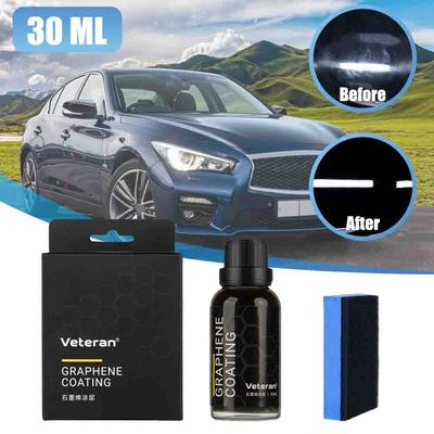 30ml Graphen Keramikbeschichtungsmittel Kratzfest Kristallbeschichtung Hydrophobe Lackpolitur für Cadillac Toyota Citroën