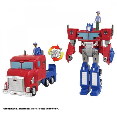 Transformers Transformers Earth Spark Esc 01 Spin Changer Optimus Prime Lobby
