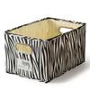 Bedroom Retro Solid Color Storage Box Fabric Printing Animal Pattern Clothing Storage Box Drawer Storage Box