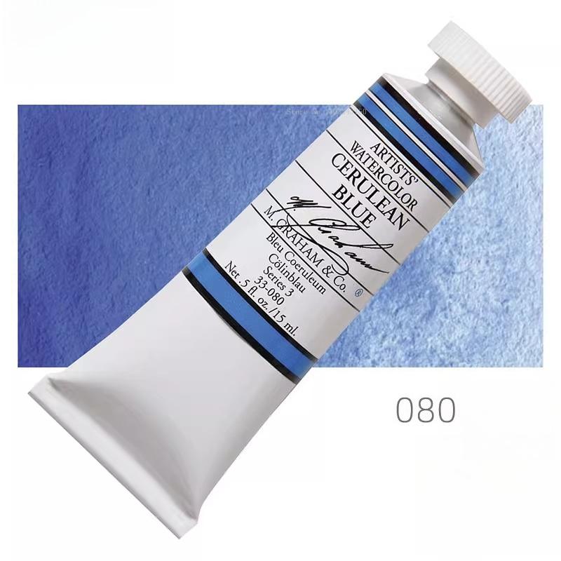 15ml / Tube American Watercolor Pigments Artist's Painting Art Supplies Hand-drawn Illustrations Creative Travel Water Color