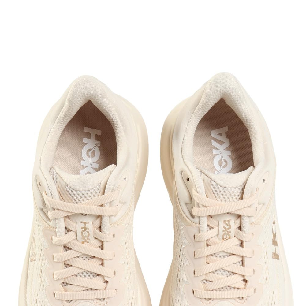 HOKA Bondi Running Size Shoes, 91162012-VCH (Beige, 26.0, Women's)